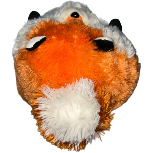 TOYS R US FOX PLUSH FOX 10" STUFFED ANIMAL GLITTER EYES PLUMP 2015 - Picture 5 of 9